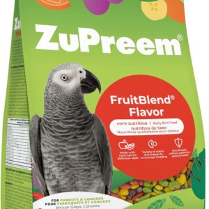 ZuPreem FruitBlend Flavor Daily Pellets for Parrots & Conures 3.5lb