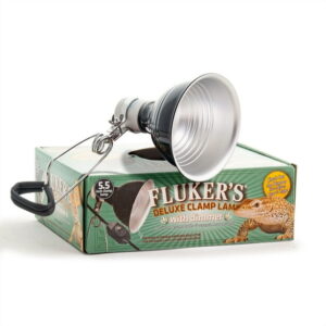 Fluker's 5.5-Inch Repta-Clamp Lamp with Ceramic Socket