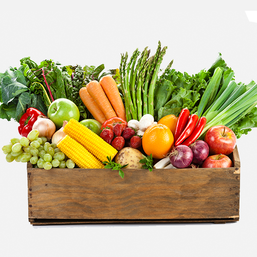 Premium Gorcery Basket with 10+ Daily Needs Items!