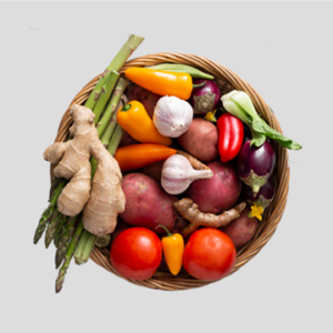 Premium Gorcery Basket with 10+ Daily Needs Items!