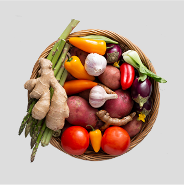 Premium Gorcery Basket with 10+ Daily Needs Items!