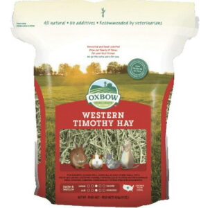 Oxbow Western Timothy Hay for Rabbits & Small Pets 40oz