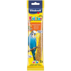 Vitakraft Budgie Honey Sticks Bird Treats - 2 Pack
