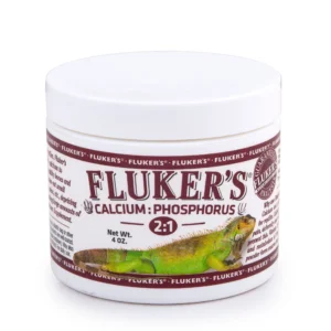 Flukers Calcium Phosphorous-Free Reptile Dusting Supplement, 4oz