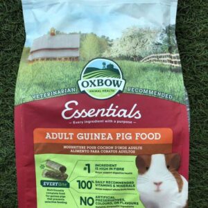Oxbow Essentials Adult Guinea Pig Food, All Natural Pellets for Guinea Pigs, 5 lb