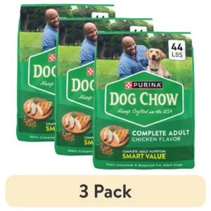 Purina Dog Chow Complete, Dry Dog Food for Adult Dogs High Protein, Real Chicken, 44 lb Bag