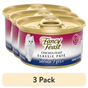 Purina Fancy Feast Classic Pate Cat Food, Tender Beef Feast, 3 oz Can
