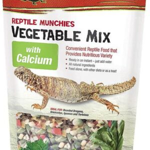 Zilla Reptile Munchies Vegetable Mix Reptile Food, 4oz