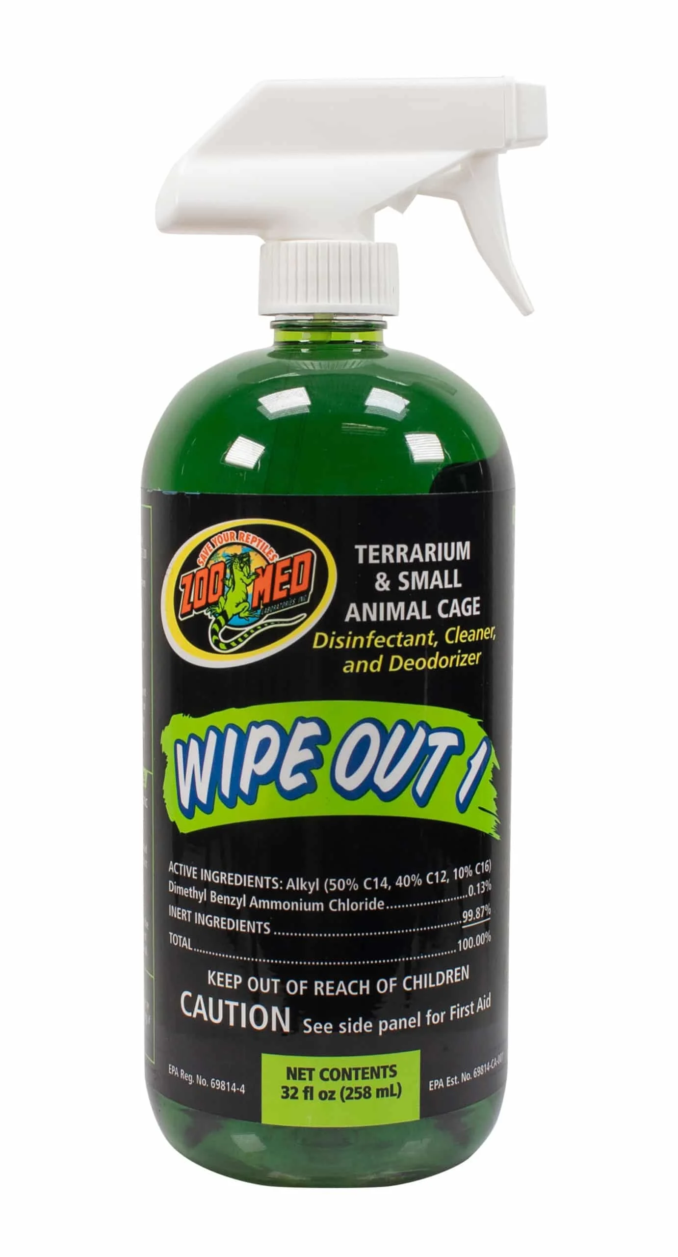 Zoo Med WipeOut 1 Terrarium Cleaner, 4.25oz